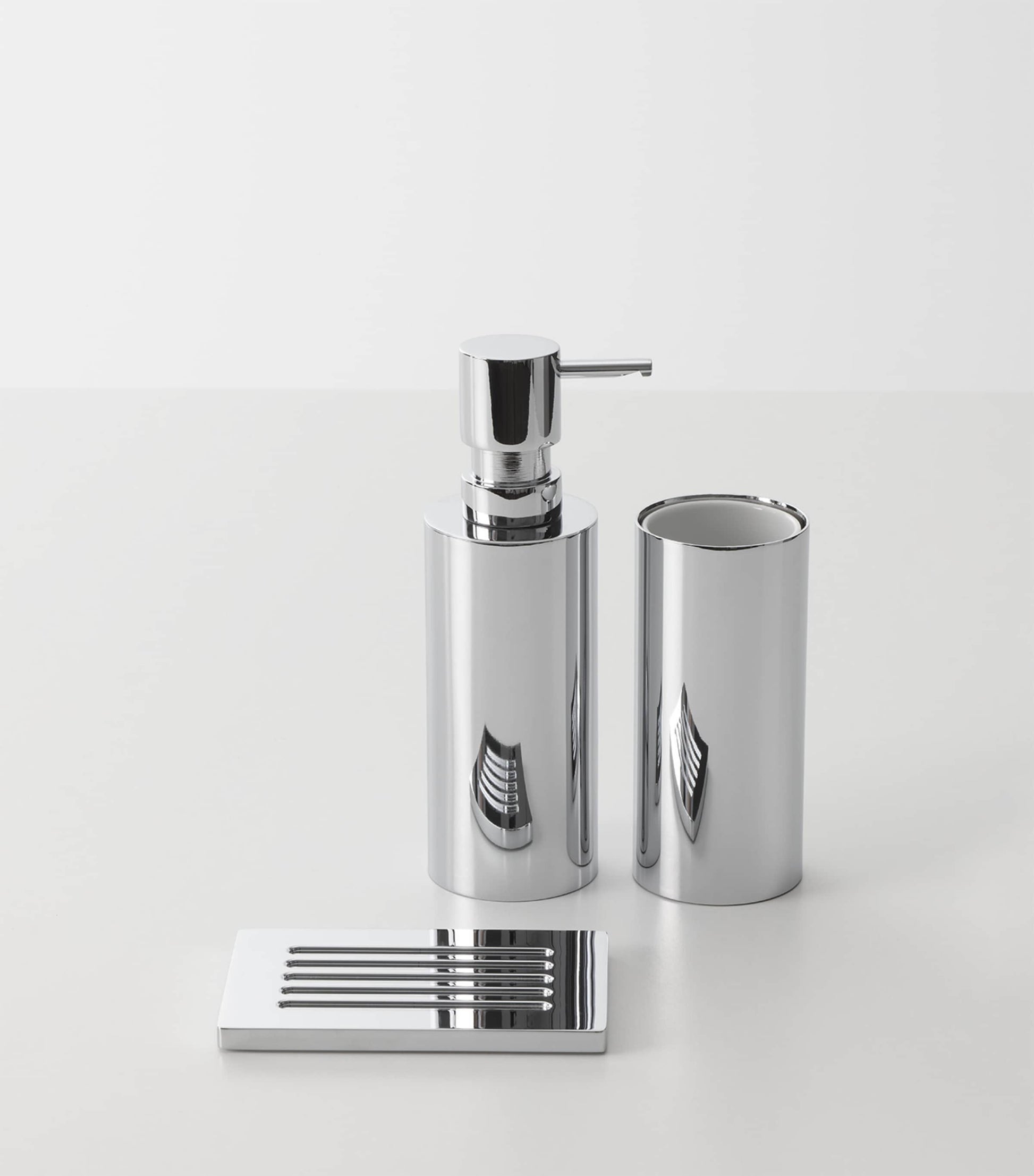 Stainless Steel Round Bathroom Bin