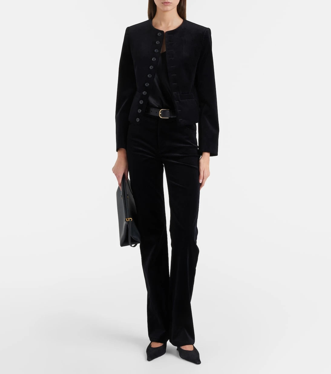 Nili Lotan - Patti cotton velvet jacket
