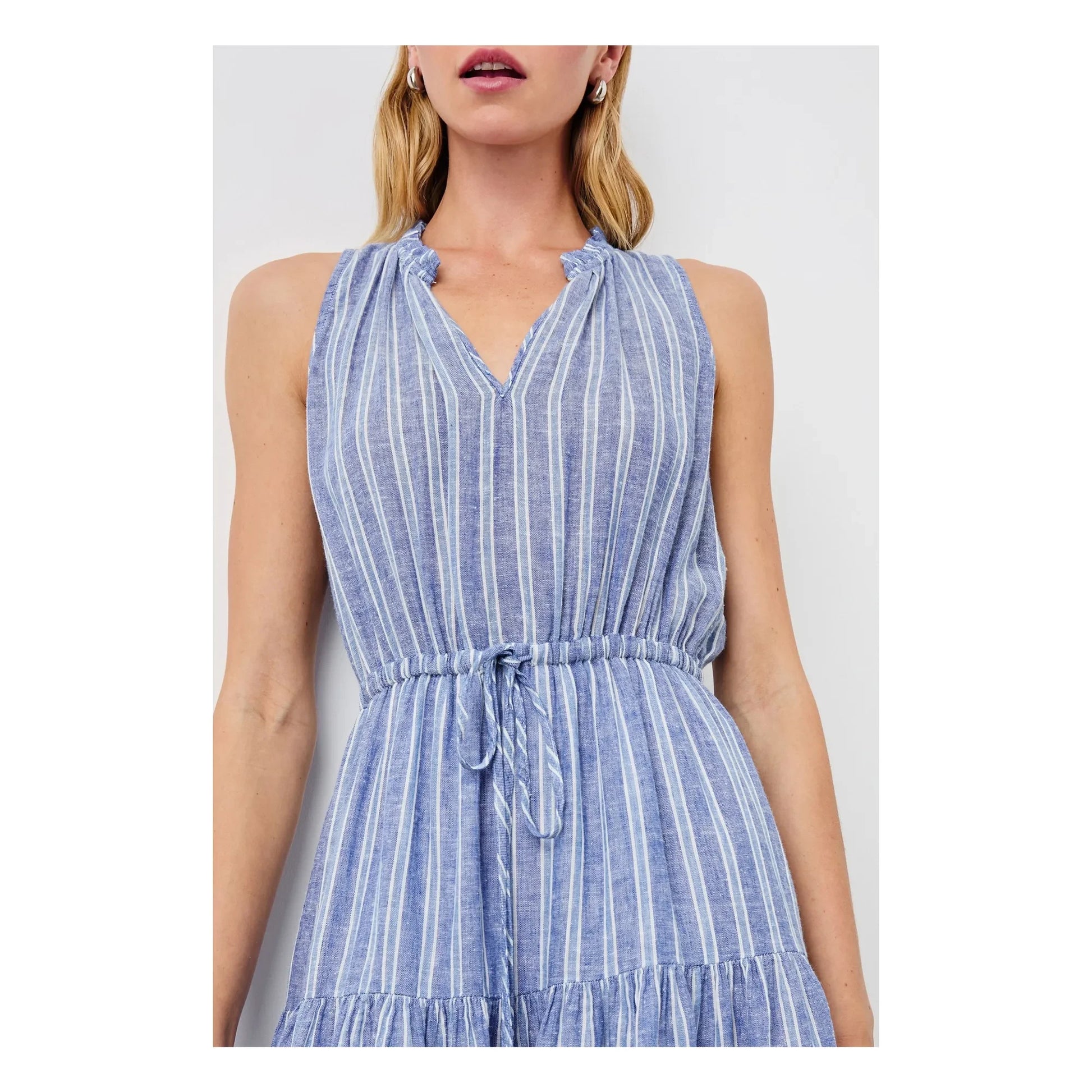 Rails - Albany Lake View Stripes Dress | Blue