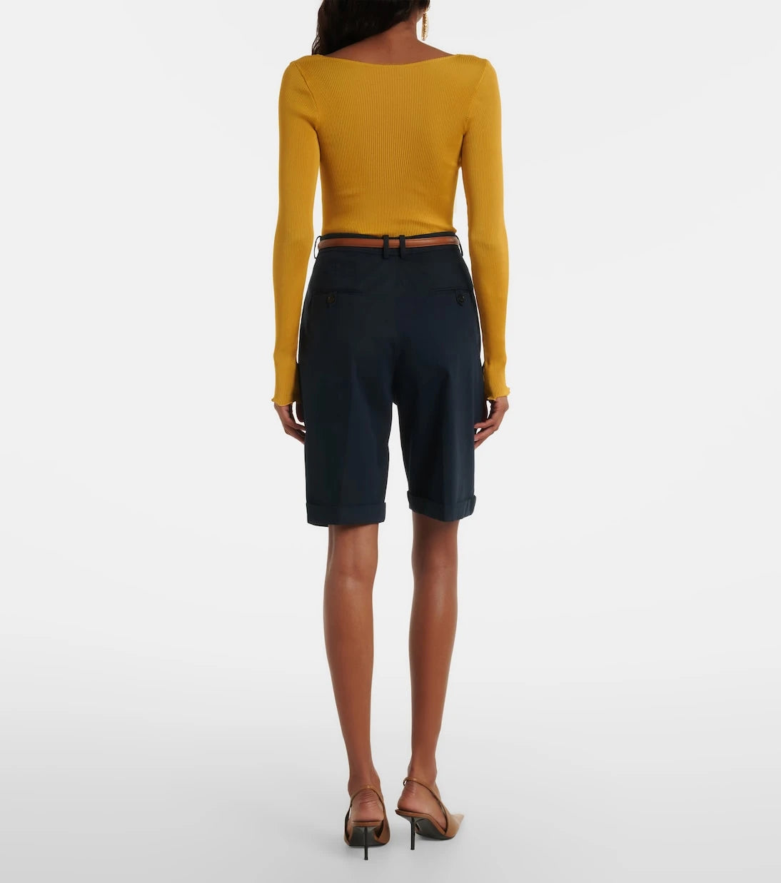 Saint Laurent - Cotton Bermuda shorts