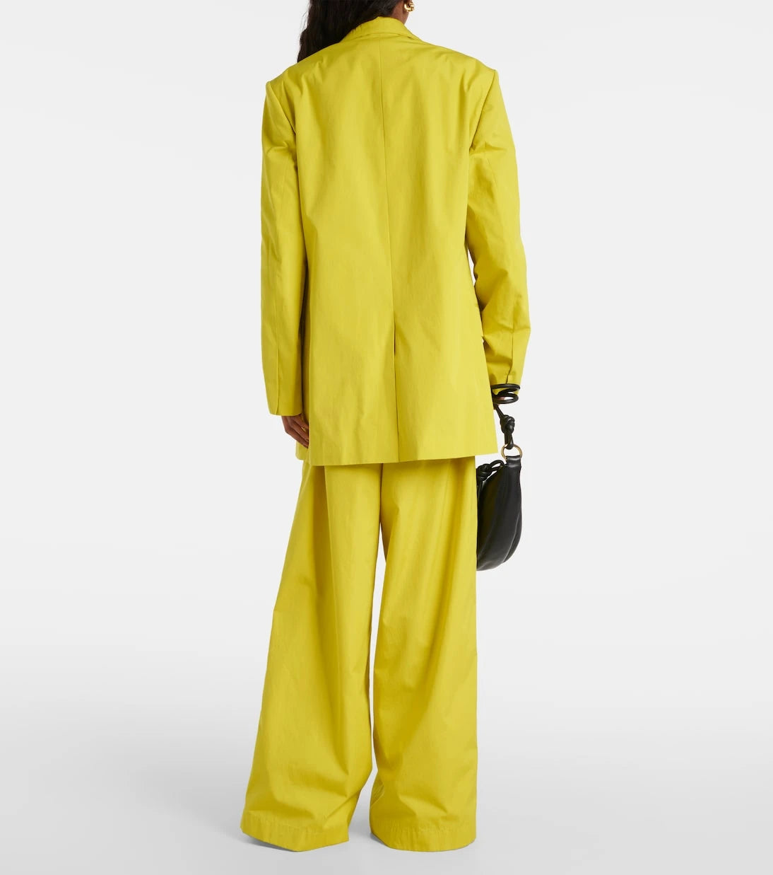 Dries Van Noten - Oversized cotton poplin blazer