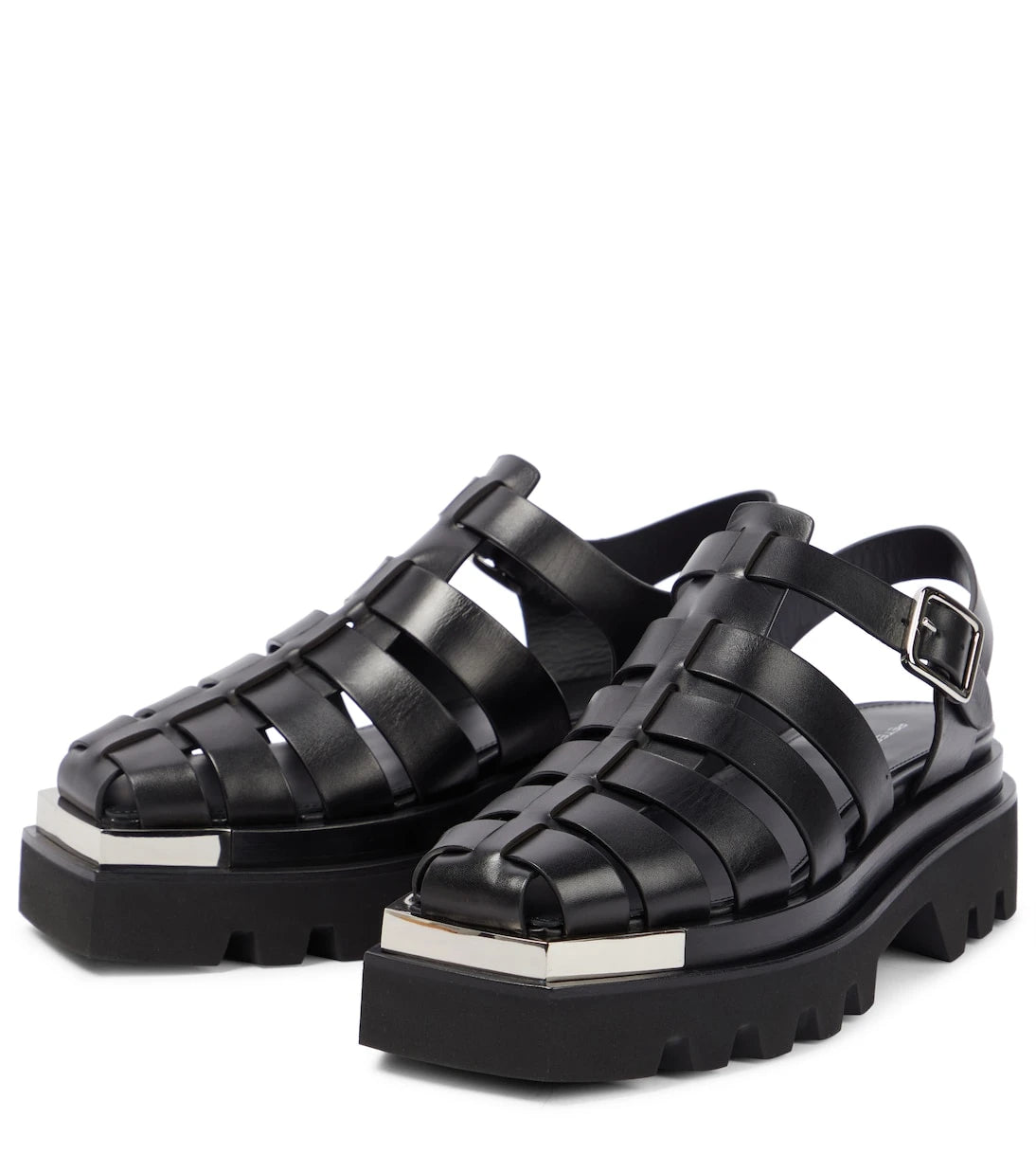 Peter Do - Leather platform sandals