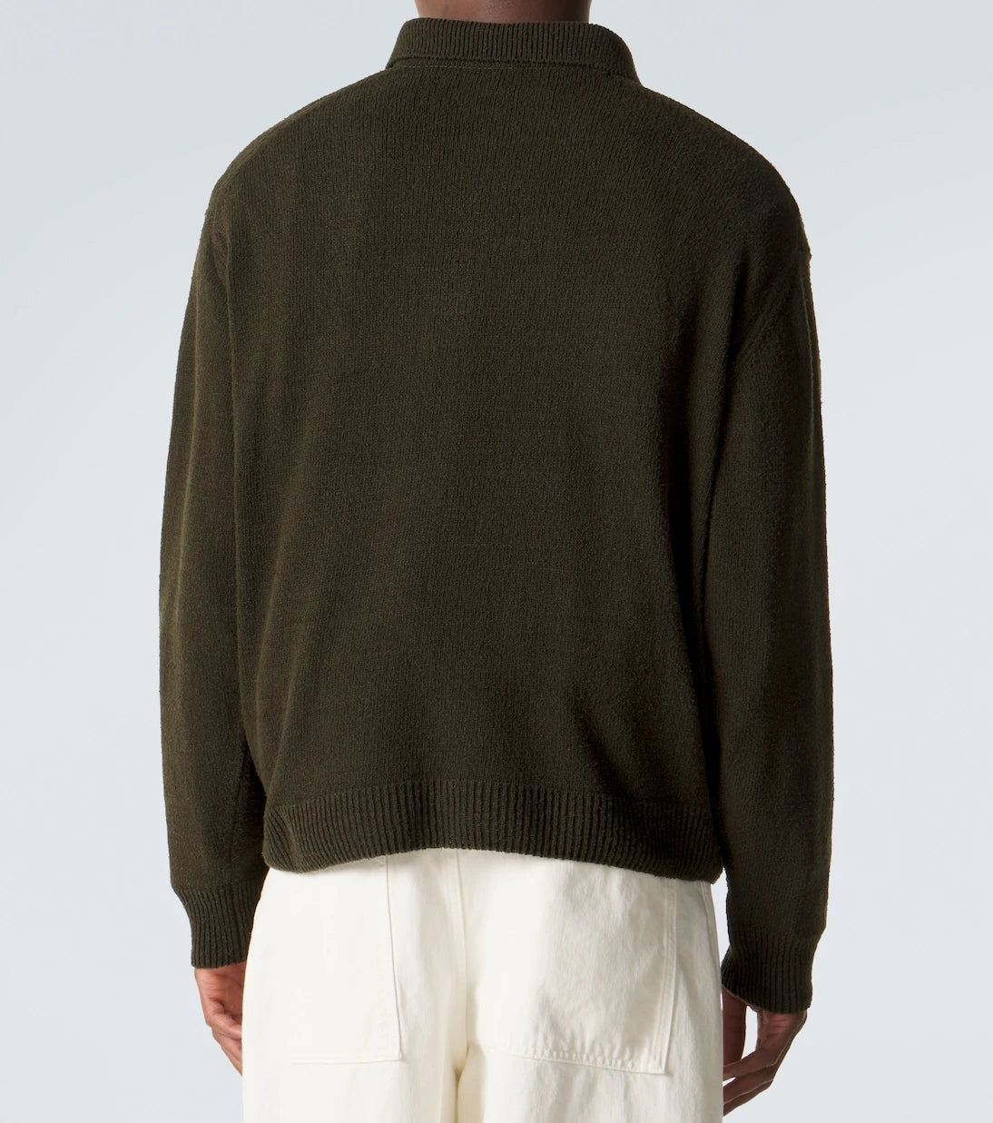 A.Presse - Silk polo sweater