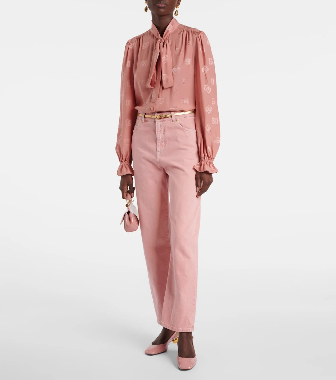 Dolce&Gabbana - Mid-rise straight leg jeans