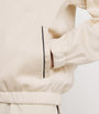 Cotton-Blend Zip-Up Hoodie