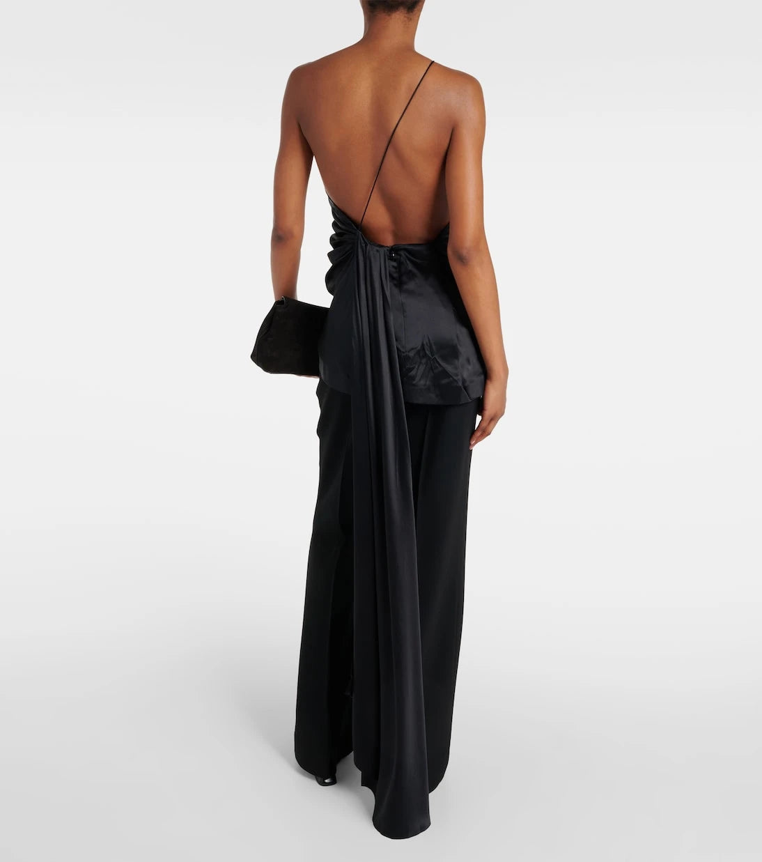 Tove - Shiloh one-shoulder silk top