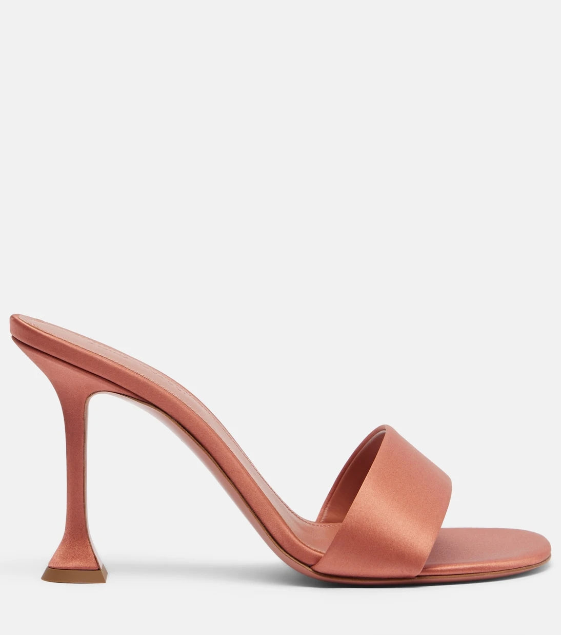 Amina Muaddi - Andreea satin sandals