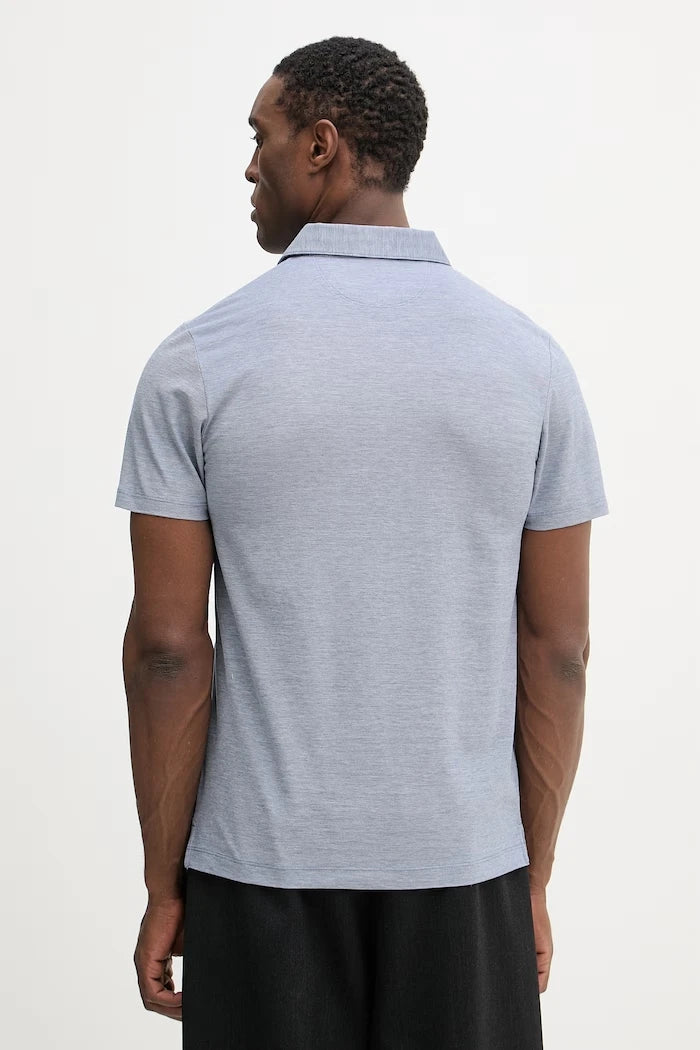 Памучна тениска с яка Hackett London