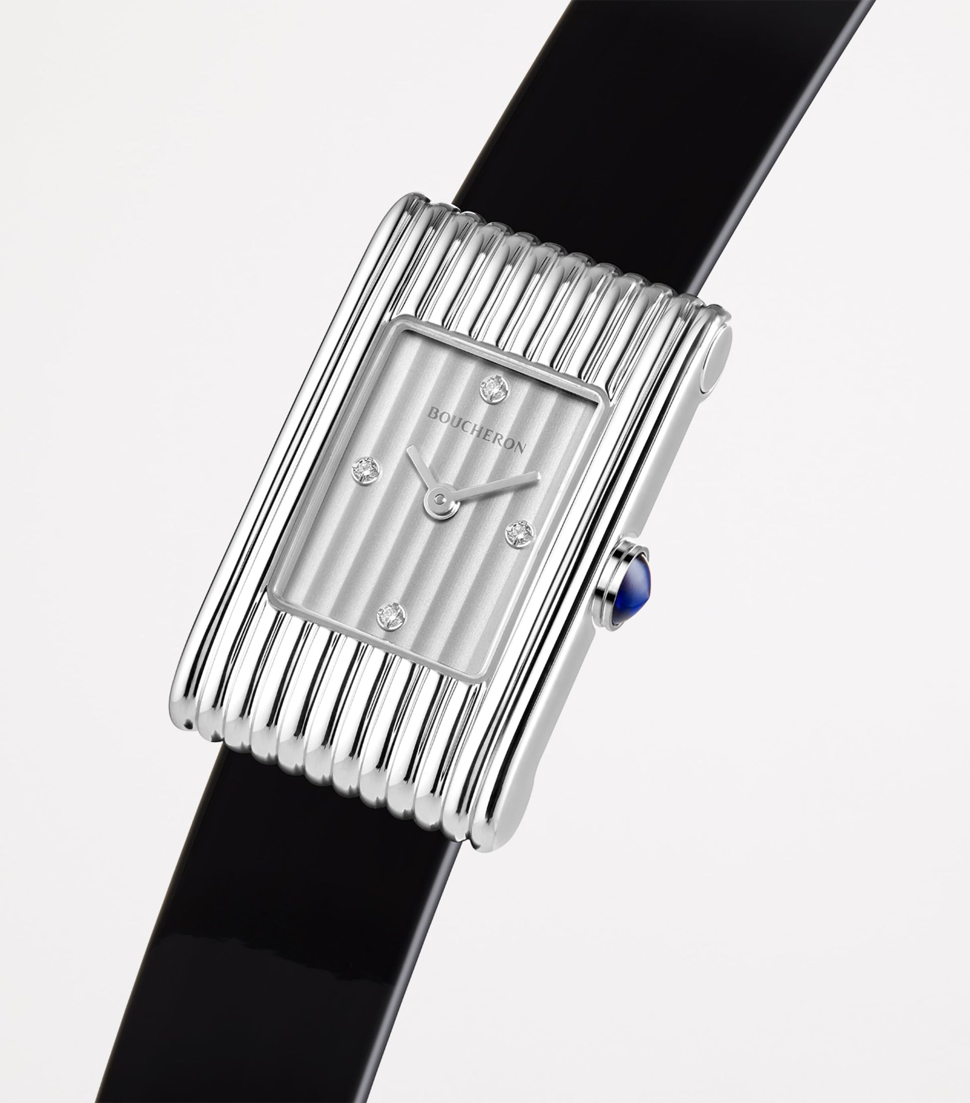 Stainless Steel and Diamond Reflet Watch 29.5mm