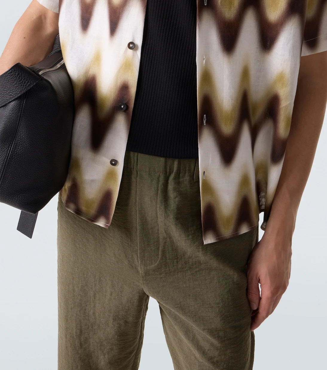 Commas - Mid-rise straight pants