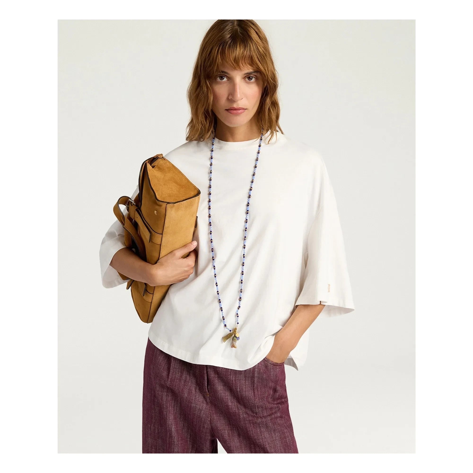 Momoni - Jornada Cotton T-shirt | White