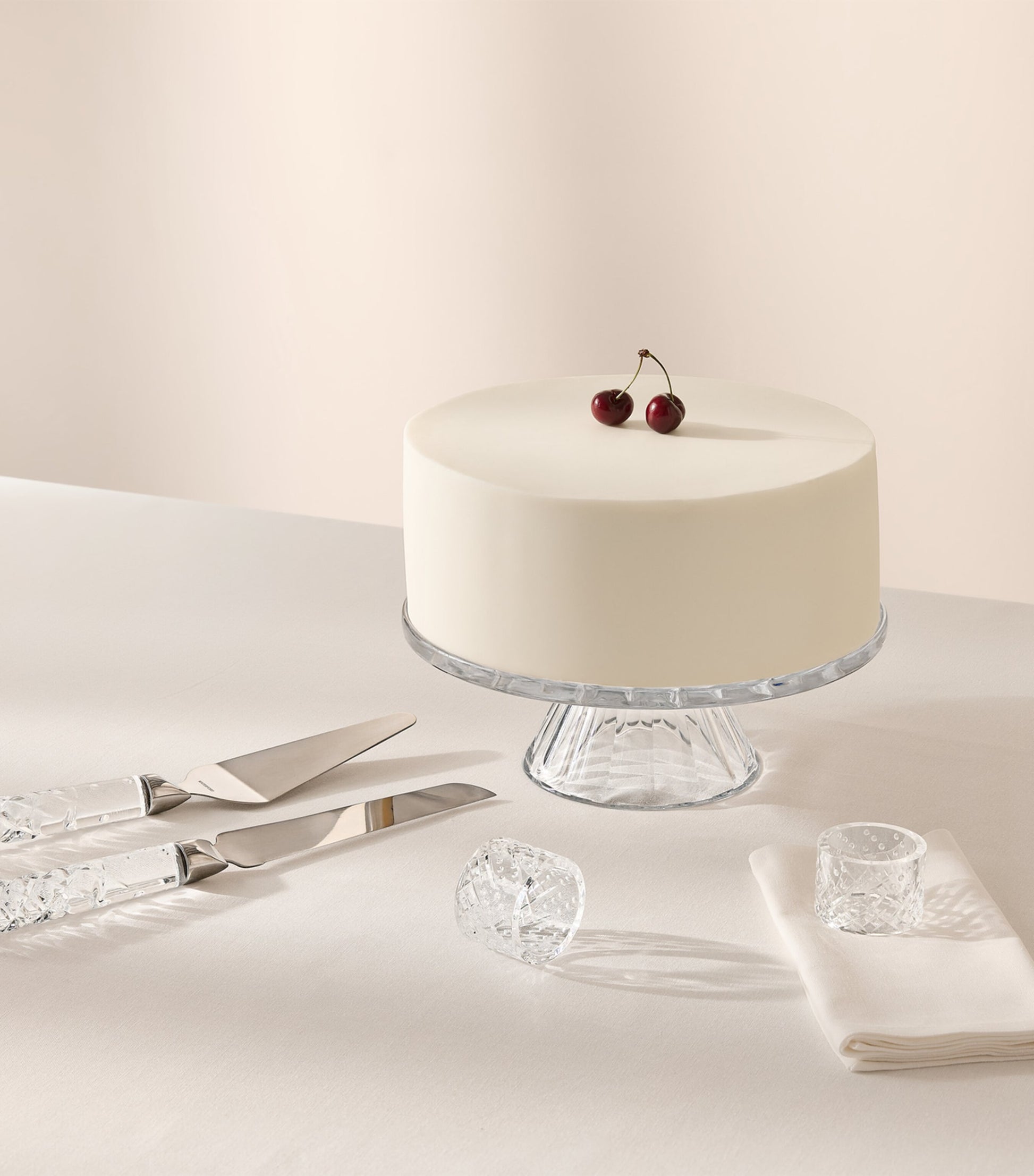 Crystal Celebrations Cake Knife and Server