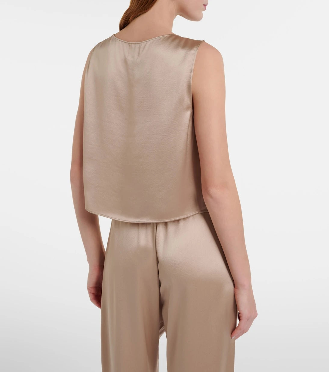 Leset - Barb satin top