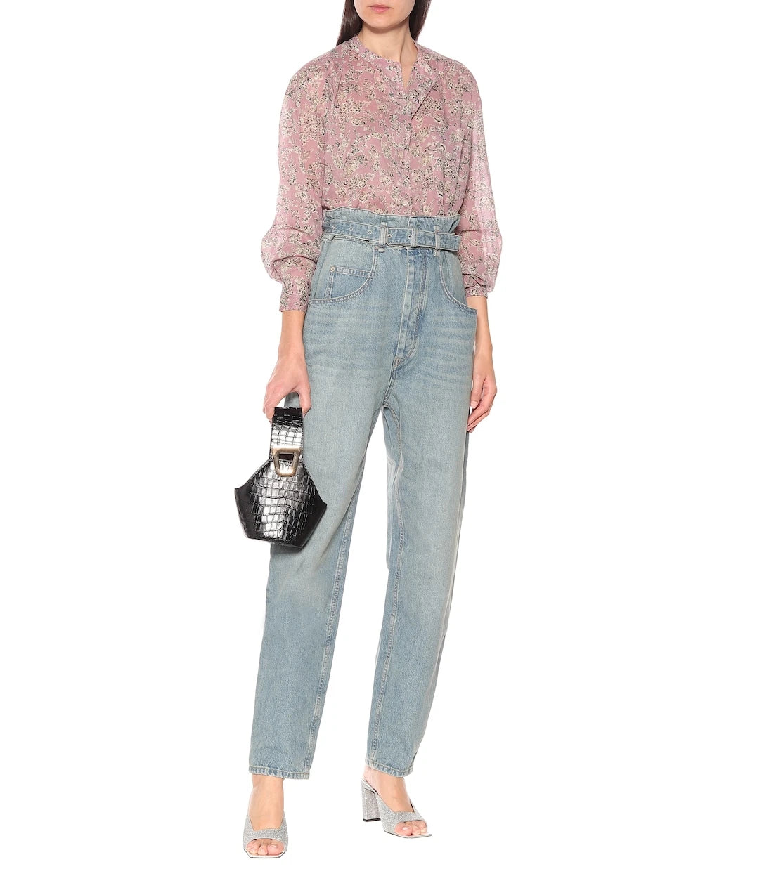 Marant Etoile - Gloria high-rise straight jeans