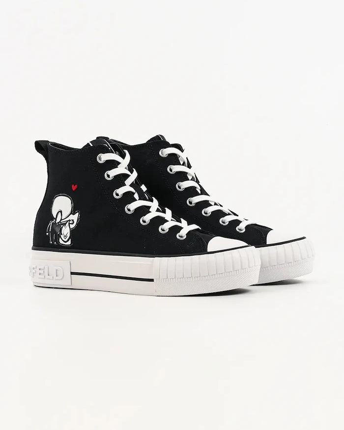 Karl Lagerfeld Kampus Max Kadın Yüksek Sneaker