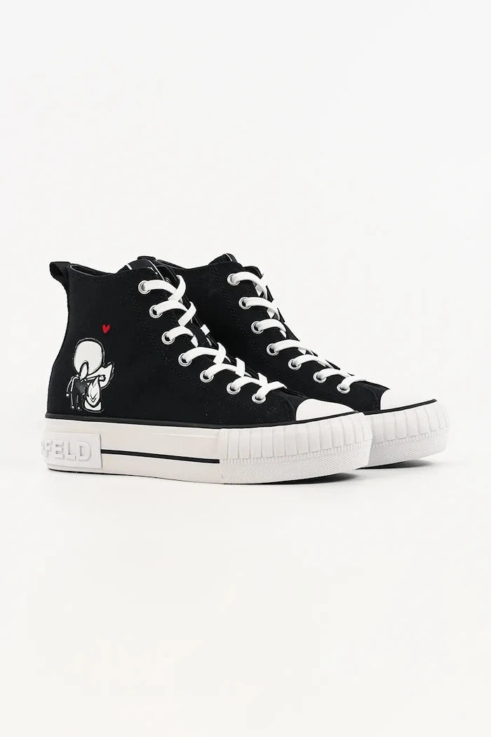 Karl Lagerfeld Kampus Max високи кецове дамски