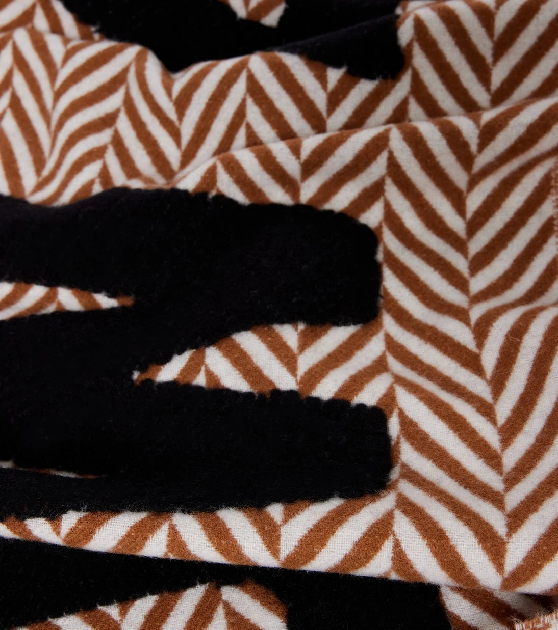 JW Anderson - Logolu yün ve alpaka karışımı atkı