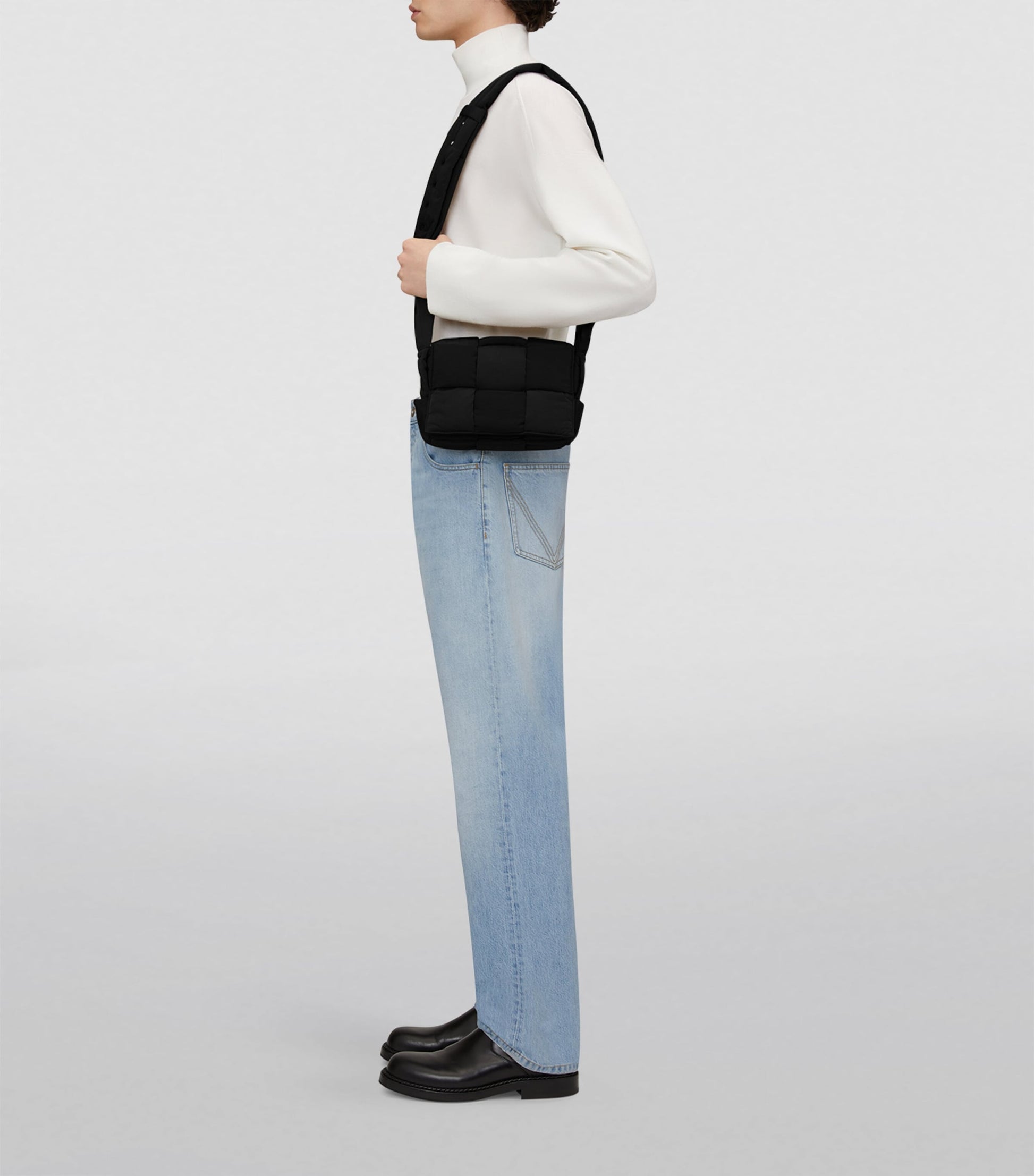 Bottega Veneta Padded Tech Cassette Cross-Body Bag