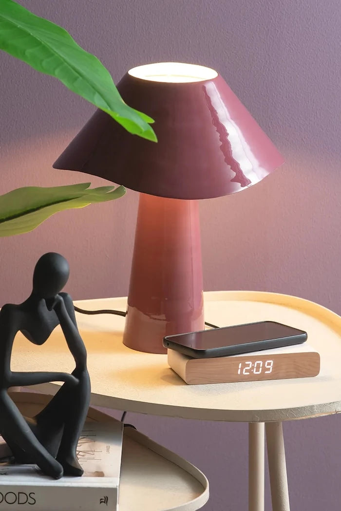 Karlsson Retro Flat LED 8 cm LED Çalar Saat