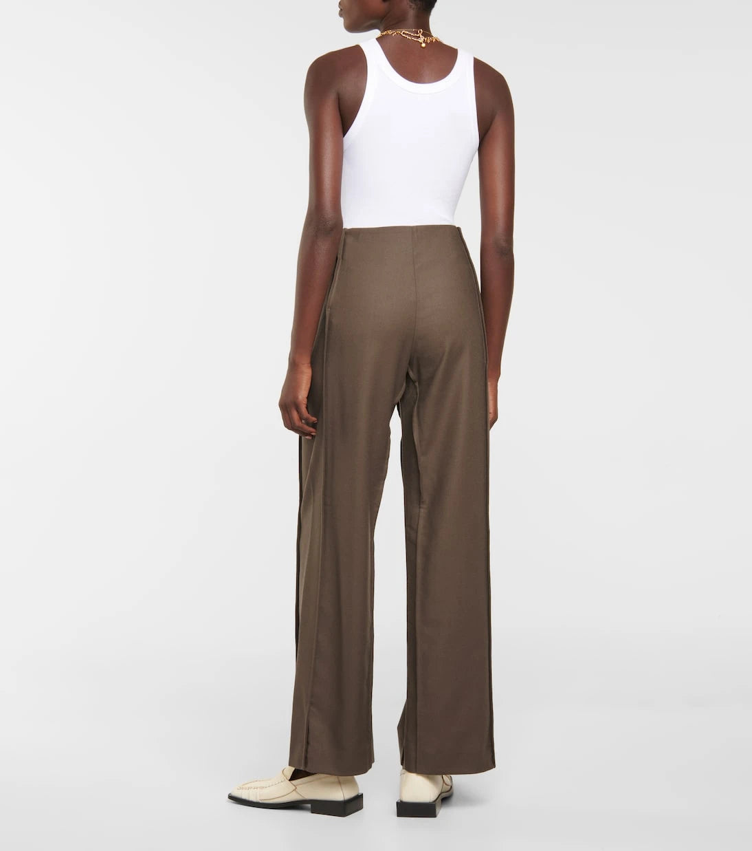 Acne Studios - Wool twill wide-leg pants