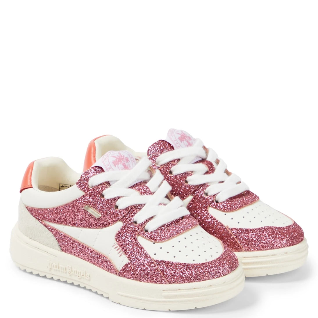 Palm Angels Kids - Logo glitter sneakers