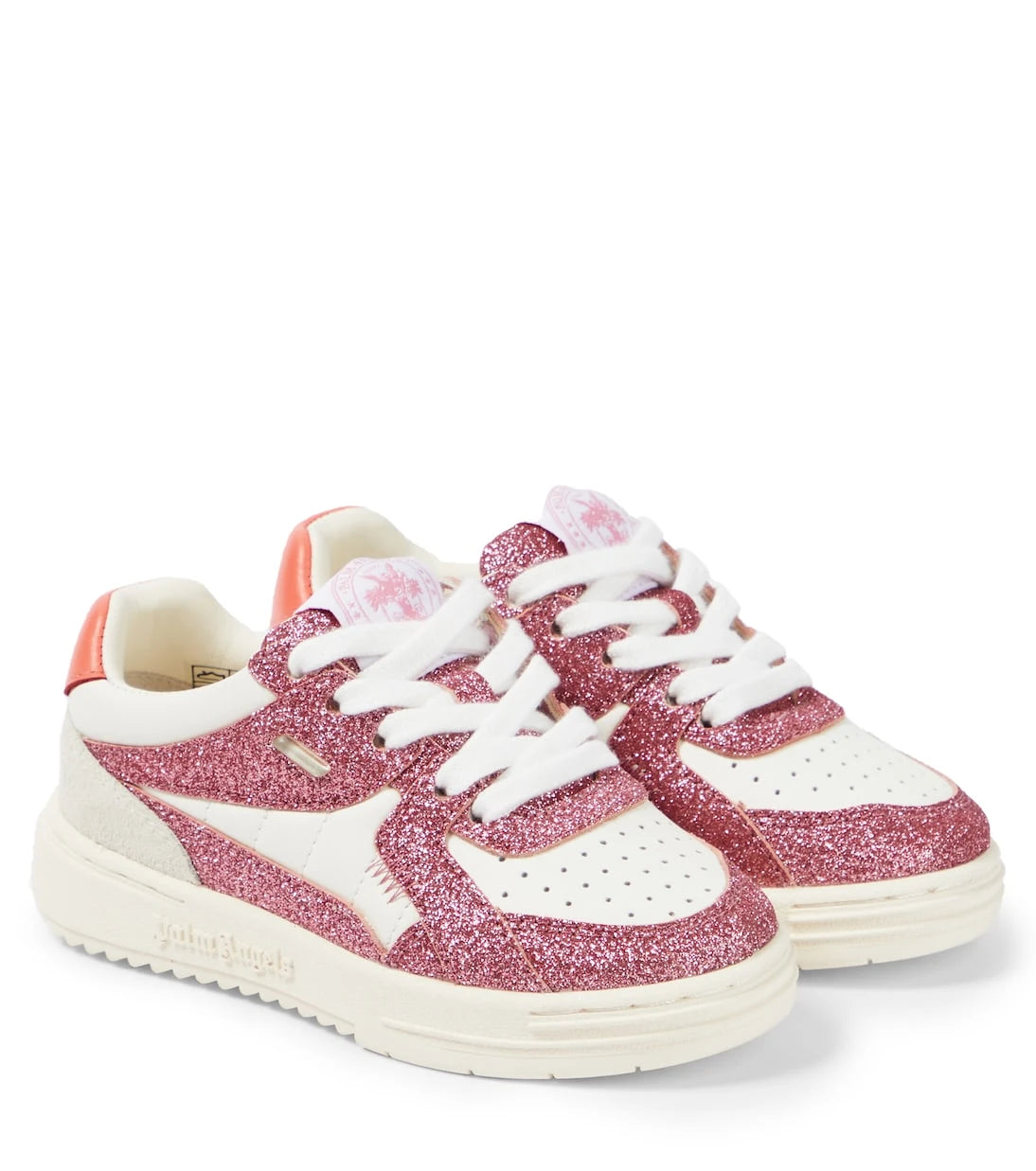 Palm Angels Kids - Logo glitter sneakers