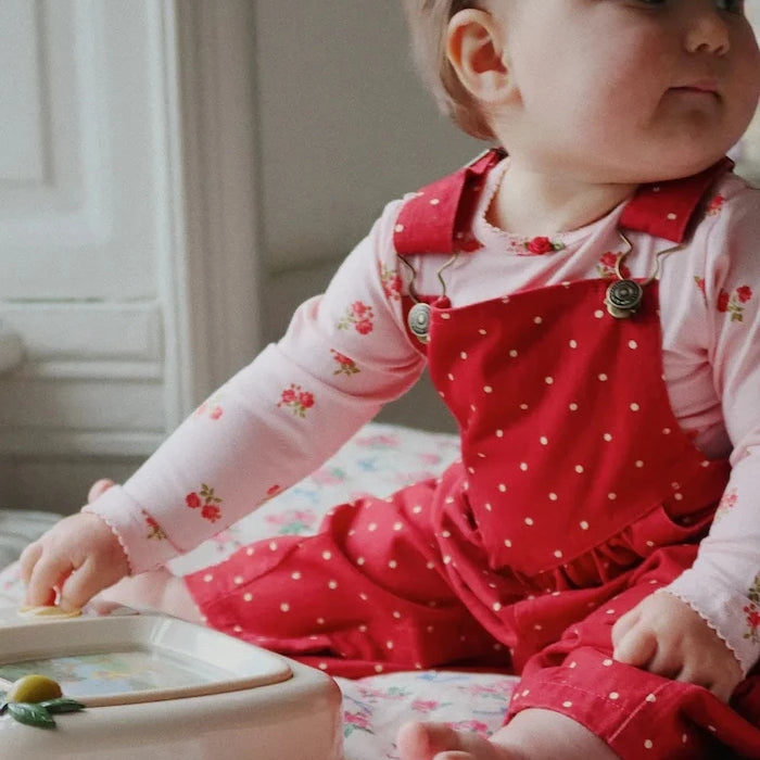 Konges Sløjd NOLA OVERALLS GOTS Çocuk Pamuklu Pantolon