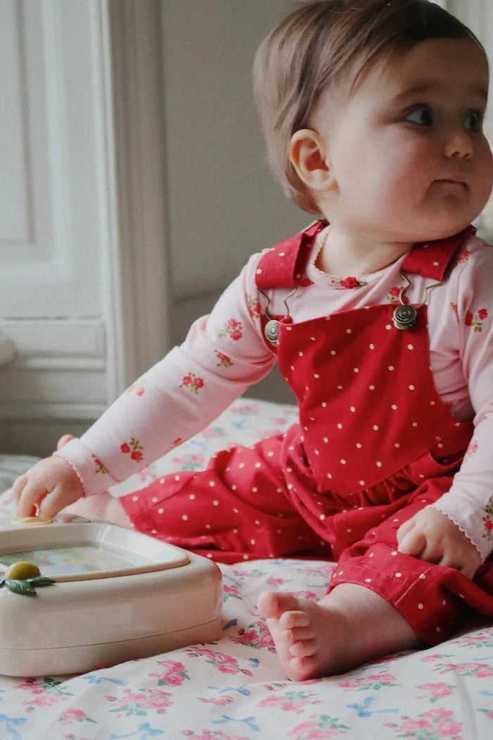 Konges Sløjd NOLA OVERALLS GOTS Çocuk Pamuklu Pantolon