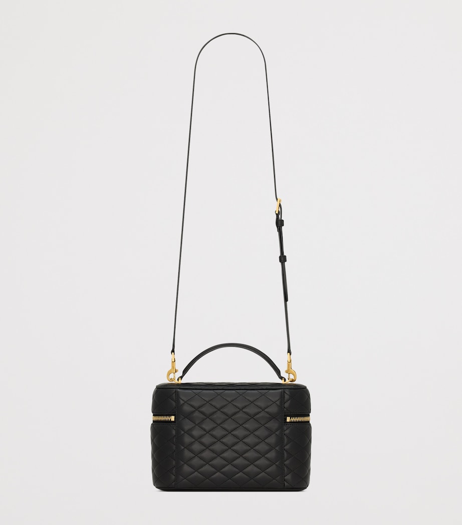 Saint Laurent Black Large Gabby Vanity Shoulder Bag