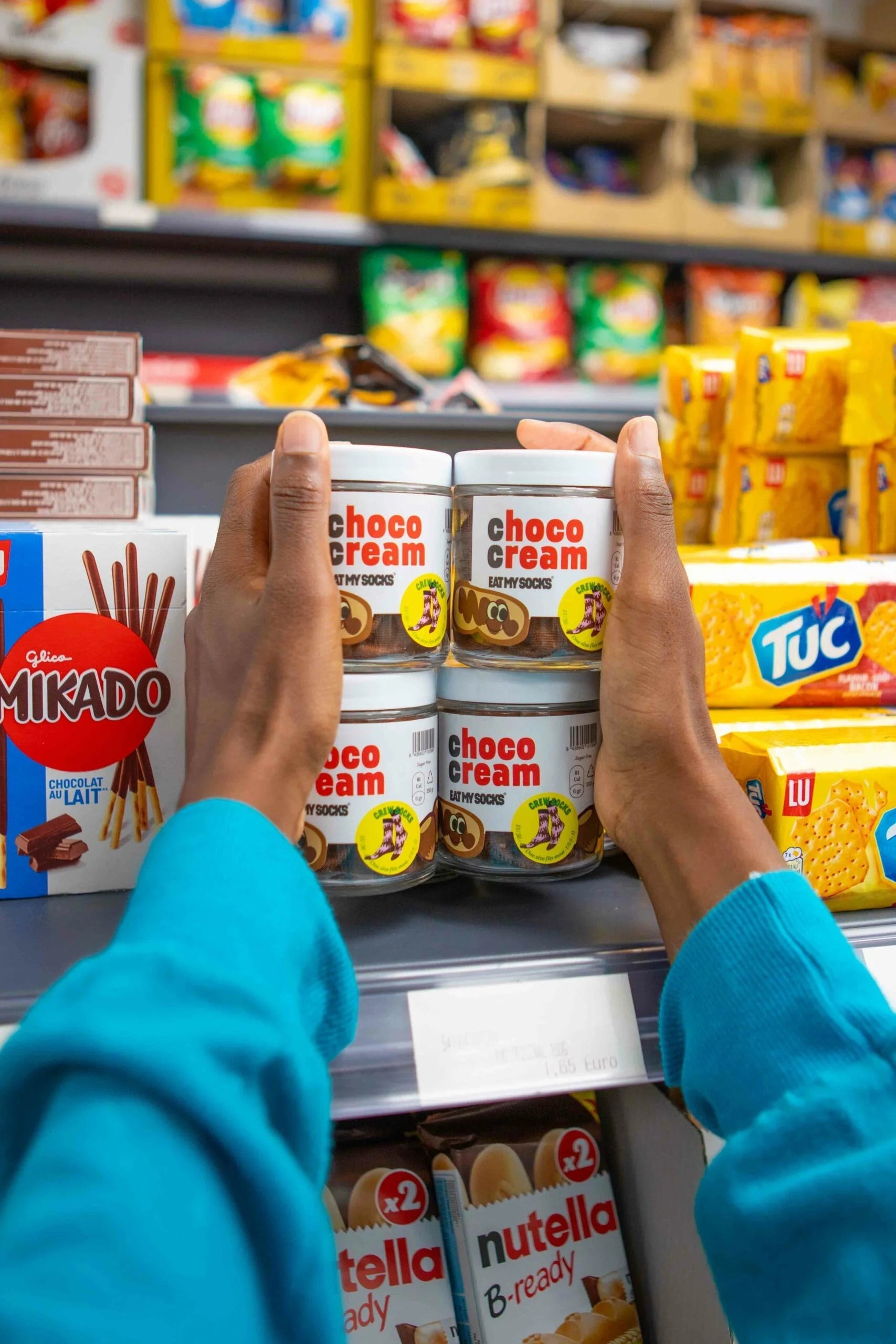 Eat My Socks - Adult Chocolate Cream Socks