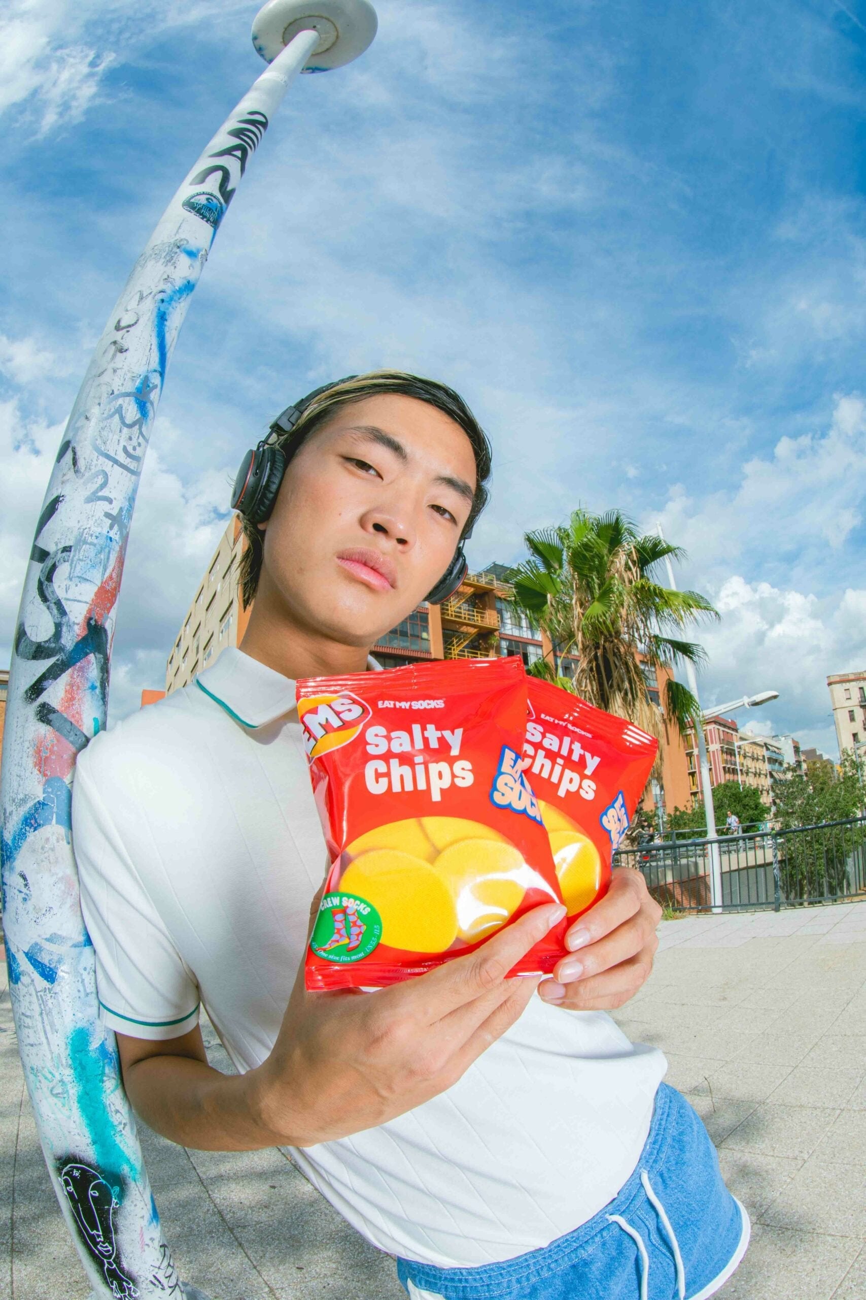 Eat My Socks - Adult Salty Chips Socks