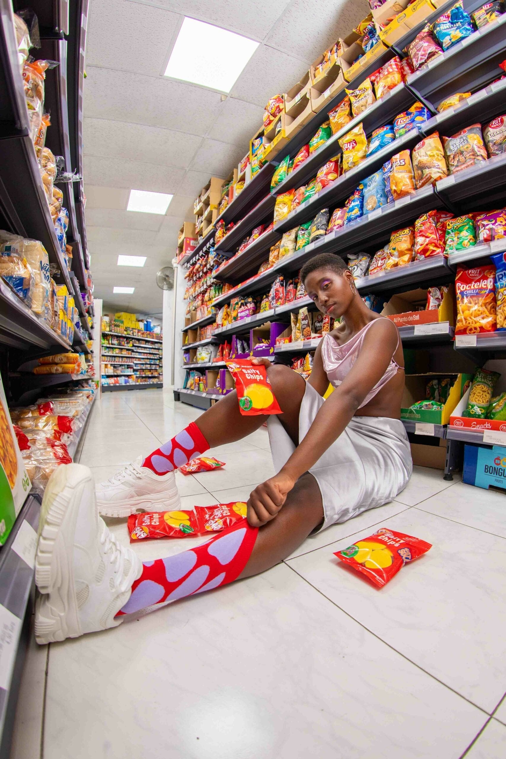 Eat My Socks - Adult Salty Chips Socks