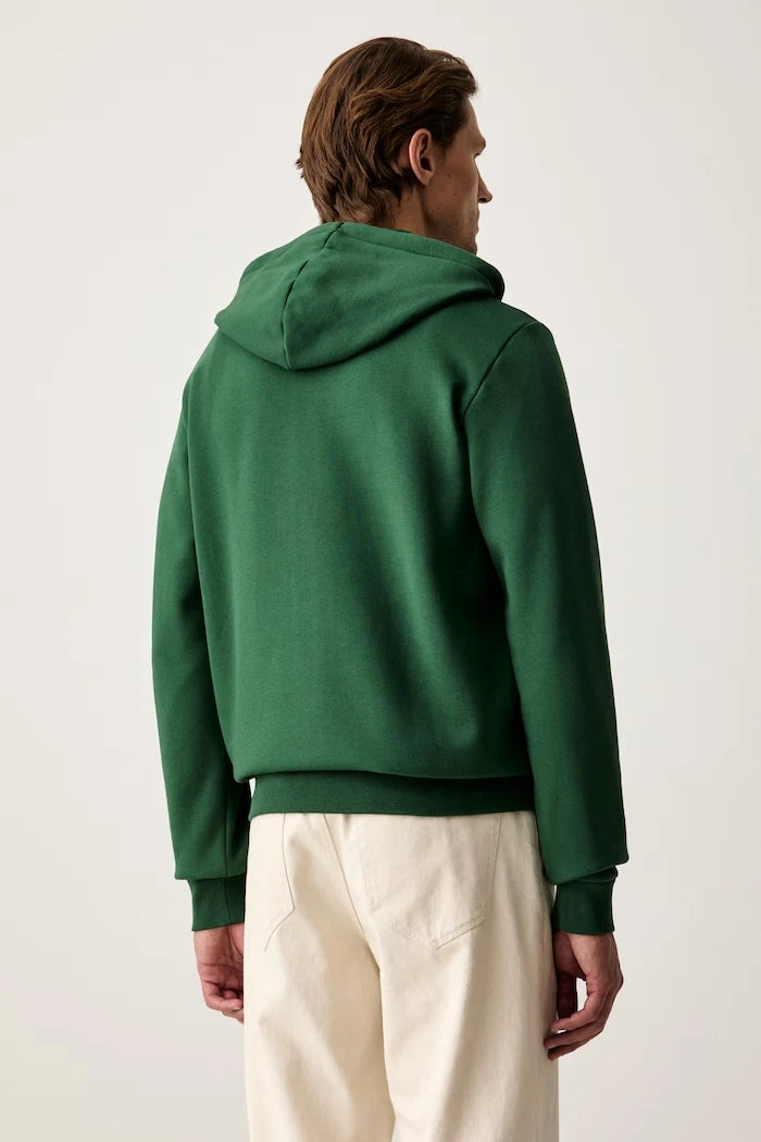 Lacoste суичър с качулка мъжки с памук