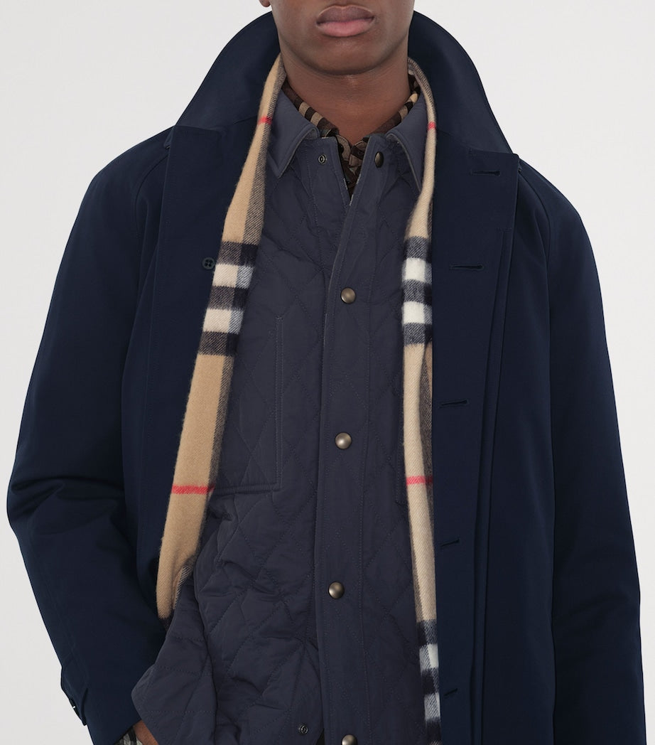 Blue Mid-Length Camden Heritage Car Coat