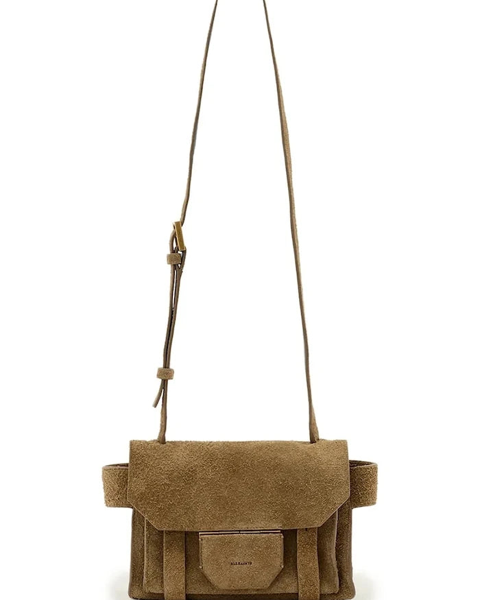 AllSaints URSA Süet Çanta