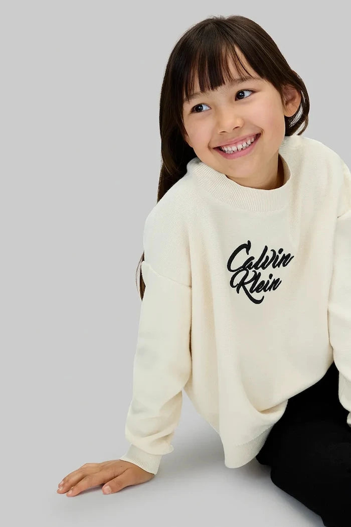 Детски пуловер Calvin Klein Jeans