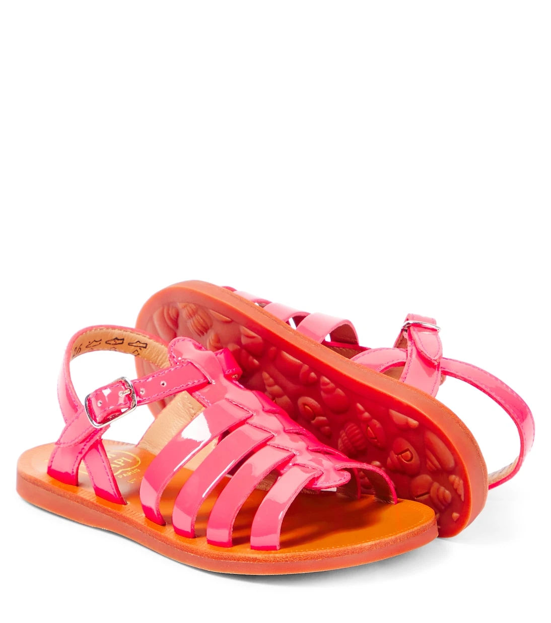 Pom d'Api - Plagette Strap leather sandals