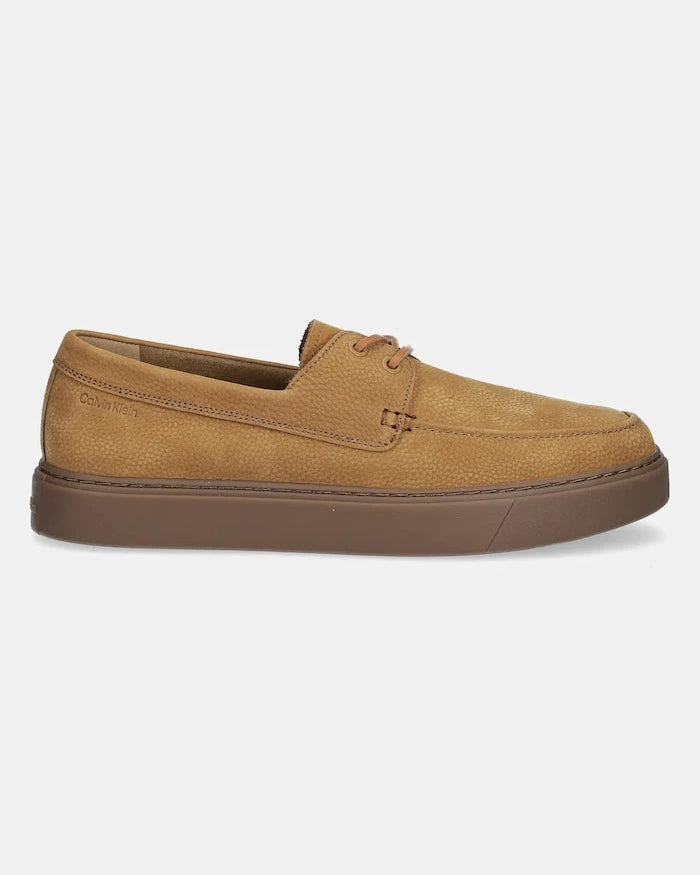 Calvin Klein Nubuk Mokasen HYBRID LACE UP BOAT NU