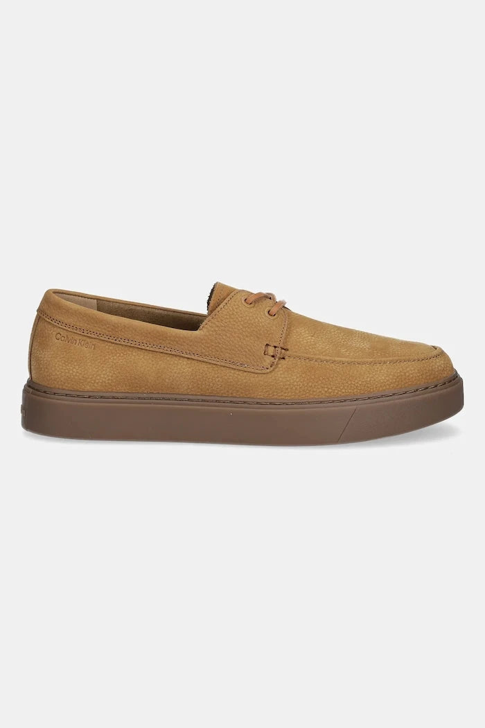 Calvin Klein Nubuk Mokasen HYBRID LACE UP BOAT NU