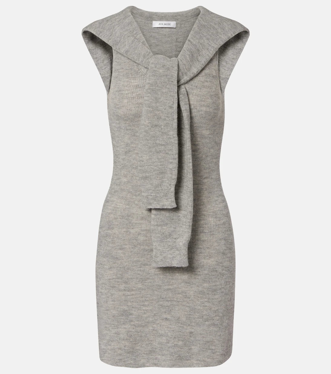Aya Muse - Vao wool-blend minidress