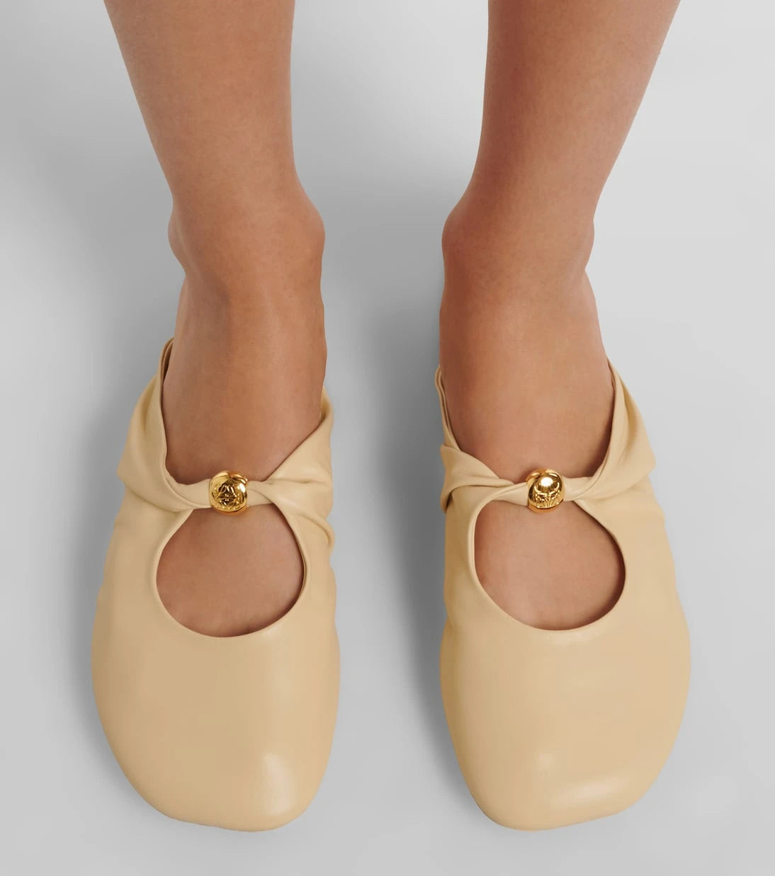 Loewe - Pebble Soft leather mules