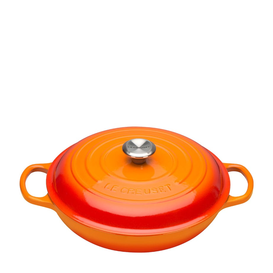 Cast Iron Shallow Casserole Dish (30cm)