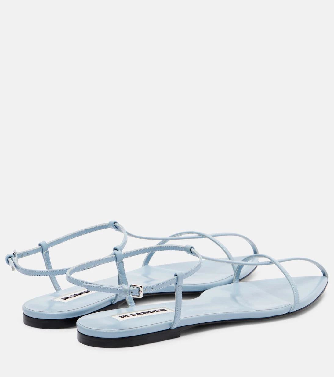 Jil Sander - صندل Cage جلدي