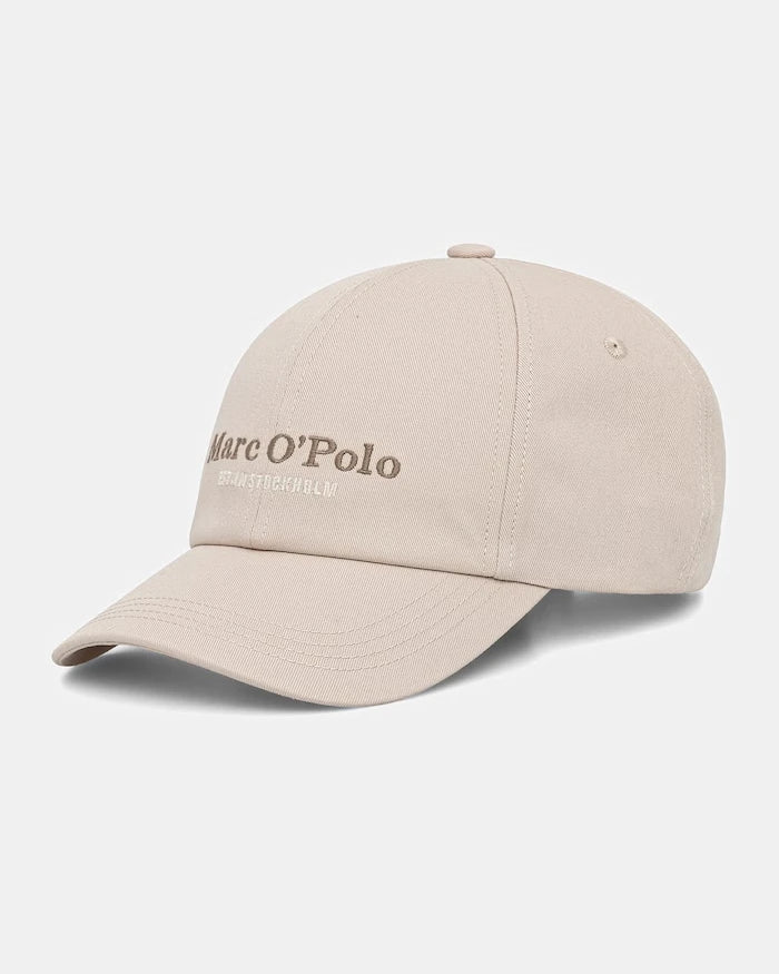 Marc O'Polo pamuklu erkek siperlikli şapka