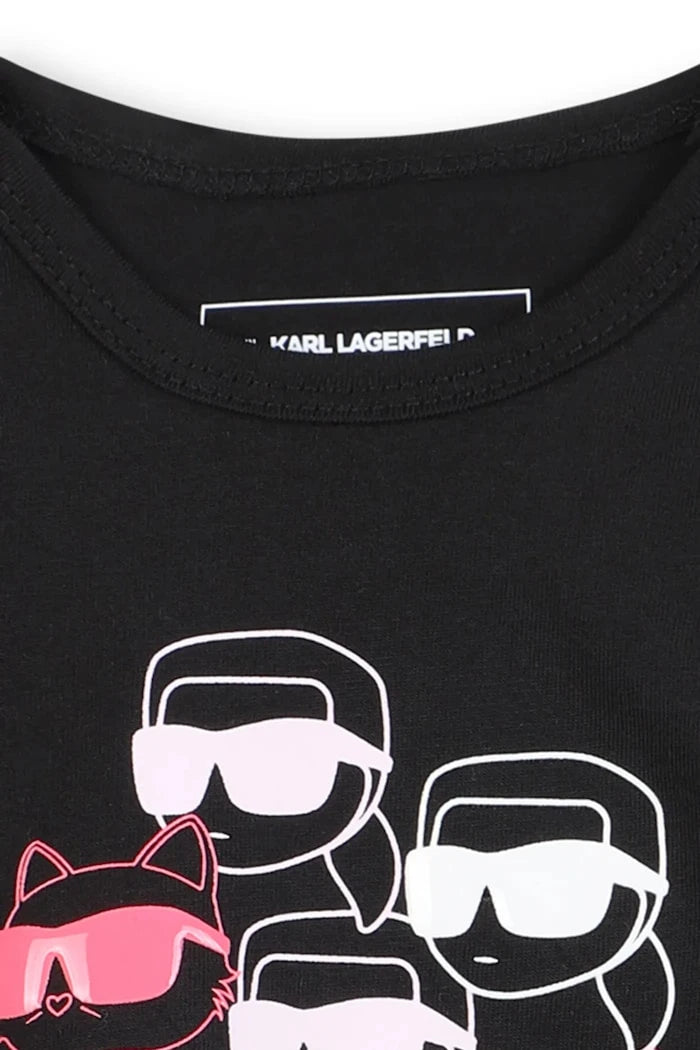 Karl Lagerfeld Uzun Kollu Çocuk Bluz