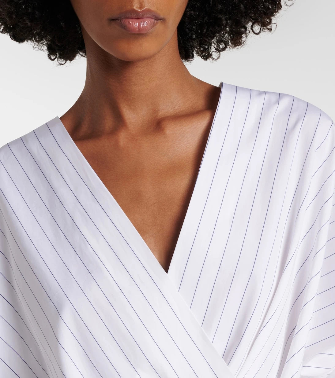 Dries Van Noten - Striped cotton top