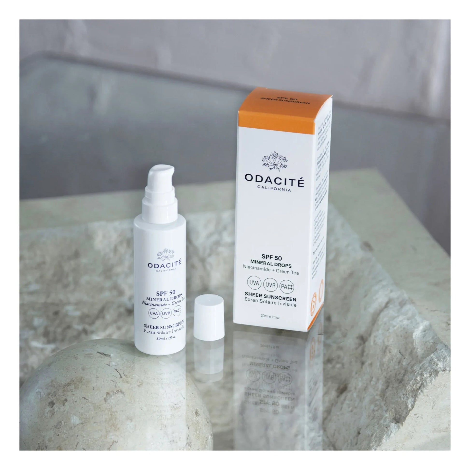 Odacité - Mineral Drops Sheer Sunscreen SPF50 - 30 ml