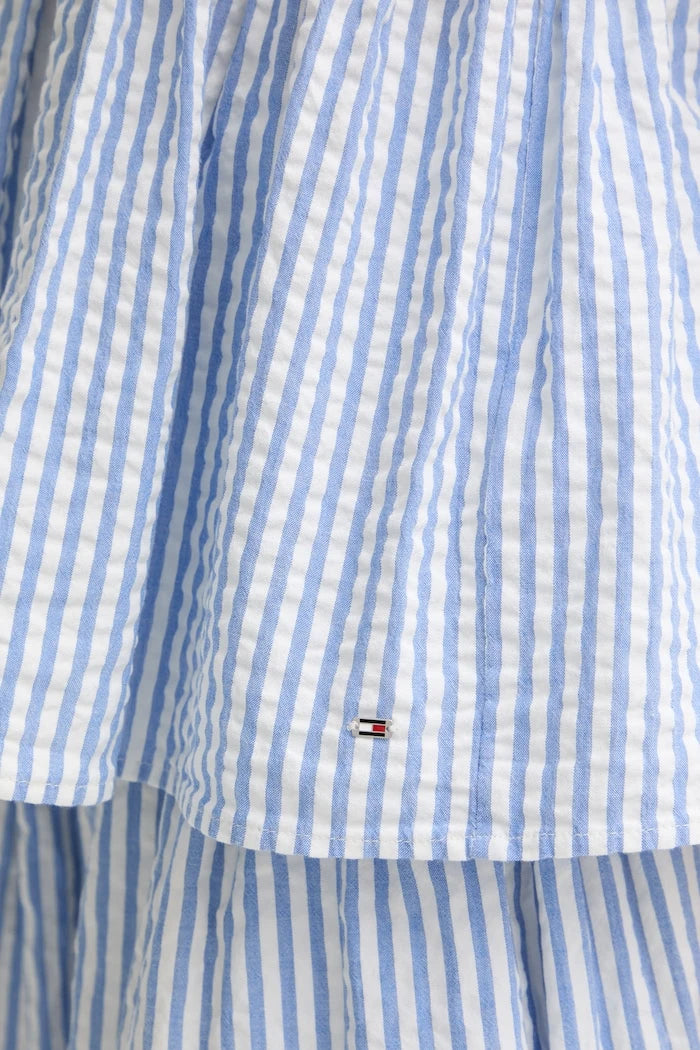 Tommy Hilfiger pamuk ve elastanlı kadın üst SUMMER