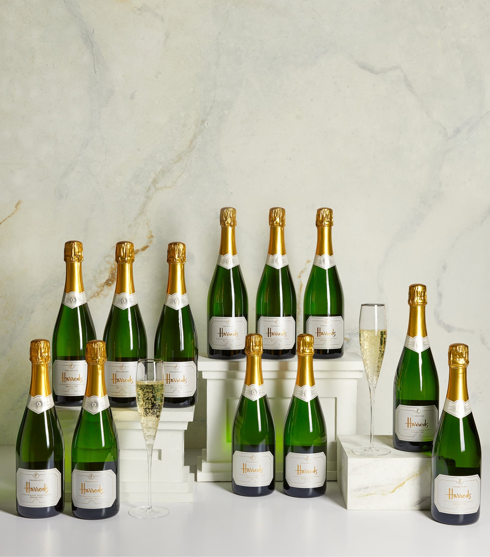 Blanc de Blancs Grand Cru Champagne Non-Vintage Case (12 Bottles)