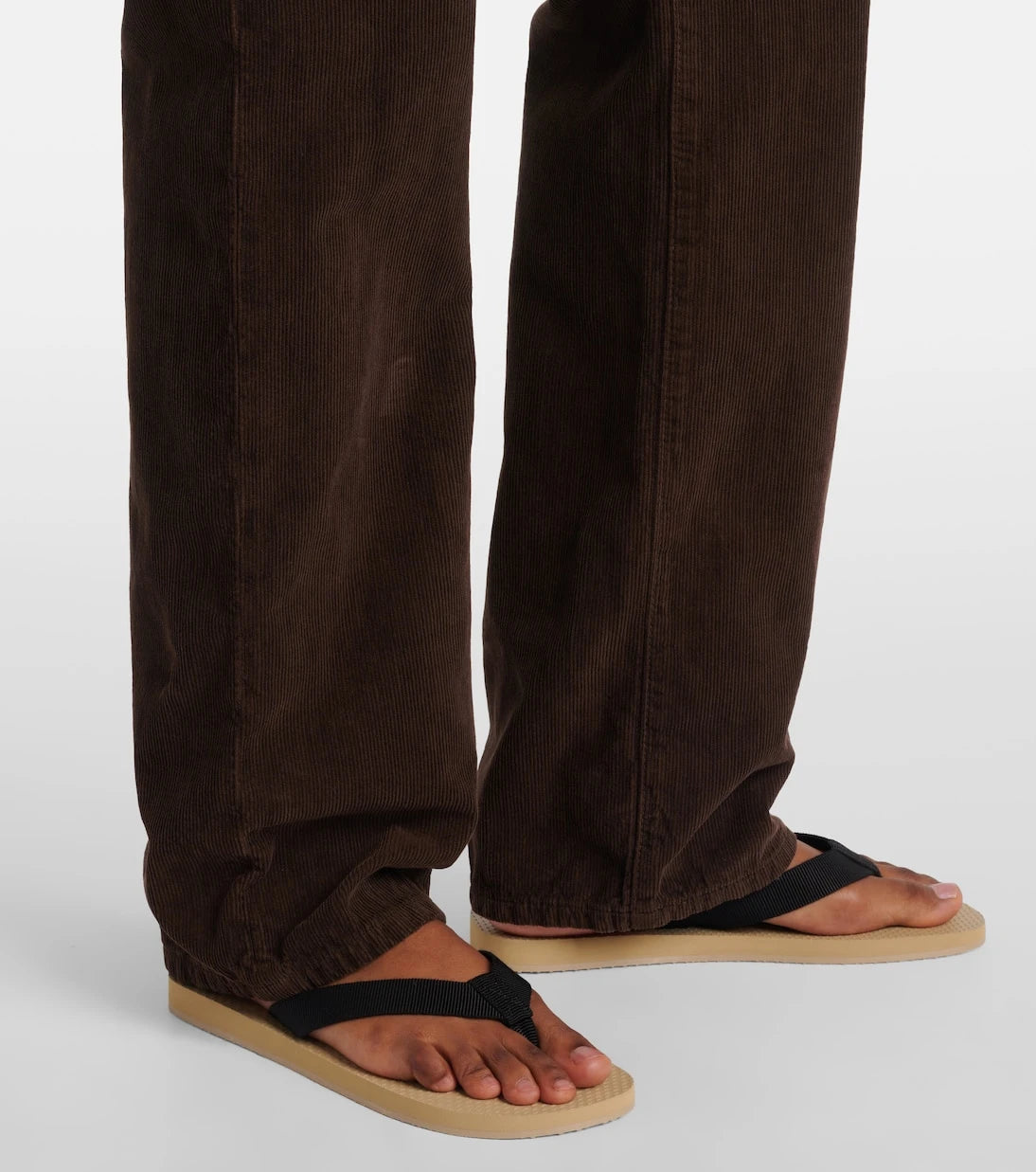 The Row - Carlyl cotton corduroy straight pants